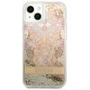 Guess Liquid Glitter Paisley – Cover for iPhone 13 mini (Gold)