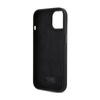 Karl Lagerfeld Silicone Ikonik Metal Pin - iPhone 15 Case (Black)