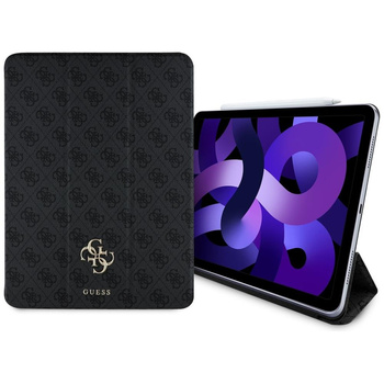 Guess Magnetic 4G Big Logo - Etui iPad Air 13” M3 (2025) / iPad Air 13” M2 (2024) (czarny)