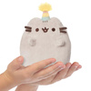 Pusheen - Peluche con cappello da compleanno, 12 cm