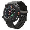 Spigen Rugged Armor - Case for Samsung Galaxy Watch 8 Classic 46 mm (Matte Black)