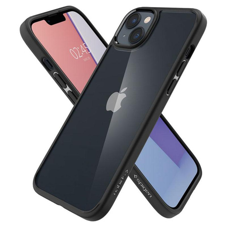 Spigen Ultra Hybrid - Coque pour iPhone 15 Plus / iPhone 14 Plus (Noir)