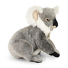 Rappa - Plyšový realistický maskot medvídek koala stojící 25 cm Ekologicky šetrný