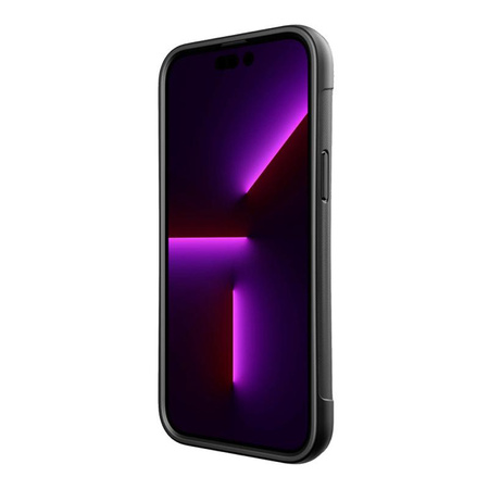 X-Doria Raptic Clutch - Biologisch abbaubare Hülle für iPhone 14 Plus (Falltest 3m) (Schwarz)