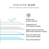 Speck Shieldview Glass - Gehärtetes Schutzglas für iPhone 11 / XR (Klar)