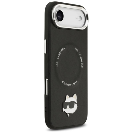 Karl Lagerfeld Choupette Pin MagSafe - Hülle iPhone Air (schwarz)