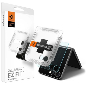 Spigen GLAS.TR EZ Fit HD – Tvrzené sklo pro Samsung Galaxy Z Flip 7