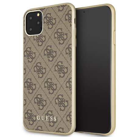 Guess 4G Collection - iPhone 11 Pro Max tok (barna)