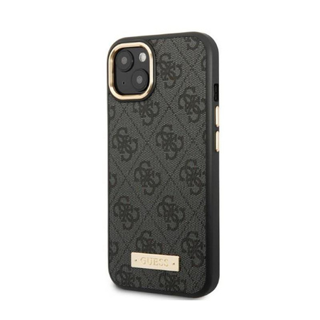 Guess 4G Logo Plate MagSafe - iPhone 13 Case (black)