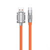 WEKOME WDC-186 Wingle Series - Připojovací kabel USB-A na USB-C pro rychlé nabíjení 1 m (oranžový)