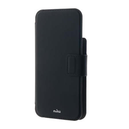 PURO Folio MagSafe Tasche - iPhone 14 Pro Max / 13 Pro Max Tasche (schwarz)