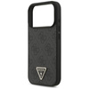 Guess Leather 4G Triangle Strass MagSafe - Case iPhone 17 Pro (Black)