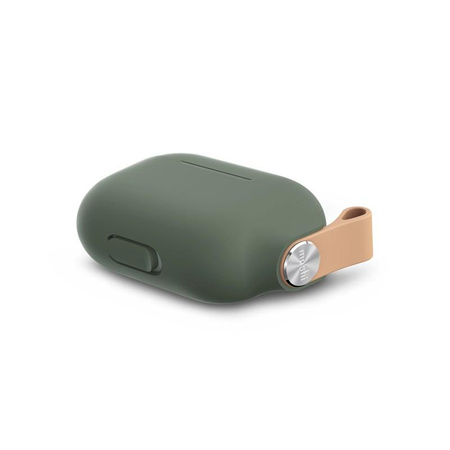 Moshi Pebbo – Etui AirPods Pro z odpinanym paskiem na rękę (Mint Green)