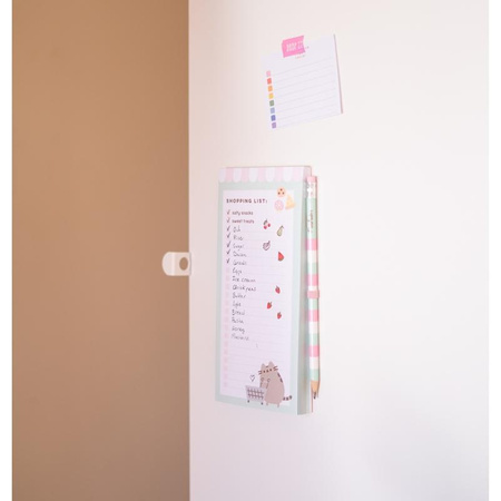 Pusheen - Notizblock mit Kühlschrankmagnet + Bleistift aus der Foodie Collection
