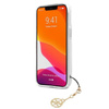 Guess 4G Stripe Brown Charm - iPhone 13 Pro Max tok (átlátszó)