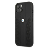 BMW Leather Curve Perforate HC - Etui pour iPhone 13 mini (noir)