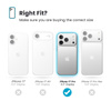 Speck Presidio Perfect Clear MagSafe - iPhone 17 Pro Case (Clear / Silver)