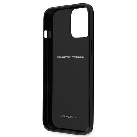FERRARI On Track Carbon - iPhone 12 Pro Max Tasche (schwarz)