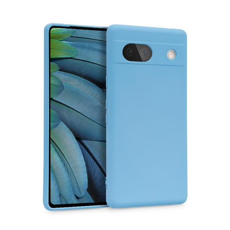 Crong Color Cover - Étui Google Pixel 7A (bleu)