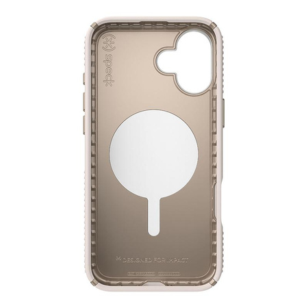 Pouzdro Speck Presidio2 Grip ClickLock & MagSafe pro iPhone 16 Plus (Bleached Bone / Heirloom Gold / Hazel Brown)