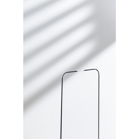 Moshi AirFoil Pro - Verre hybride flexible iPhone 13 mini (cadre noir)