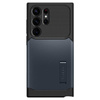 Spigen Slim Armor - Etui pour Samsung Galaxy S23 Ultra (Metal Slate)