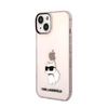 Karl Lagerfeld IML NFT Choupette - iPhone 14 Plus tok (rózsaszín)
