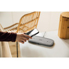 Moshi Sette Q - Dual Qi wireless inductive charger for iPhone and Android (Nordic Grey)