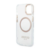 Guess Metal Outline Magsafe - Etui iPhone 14 Plus (przezroczysty / złoty)