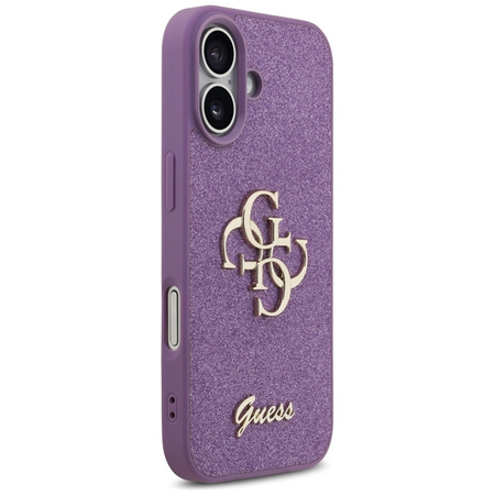 Guess Fixed Glitter Big 4G - Case iPhone 17 (lilac)