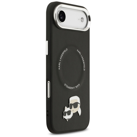 Karl Lagerfeld Karl & Choupette Pins MagSafe - Case iPhone Air (black)