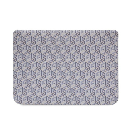 Guess GCube Stripes Sleeve - pouzdro na 14" notebook (modré)