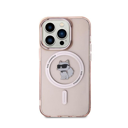 Karl Lagerfeld IML Choupette MagSafe - Case for iPhone 14 Pro (Pink)