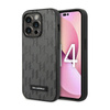 Karl Lagerfeld Saffiano Mono Metal Logo - pouzdro pro iPhone 14 Pro (šedé)
