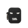 Karl Lagerfeld Silicone NFT Karl Head 3D - AirPods 1/2 gen case (schwarz)