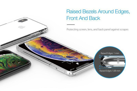 Just Mobile TENC Air Case - iPhone Xs Max Case (Crystal Clear)