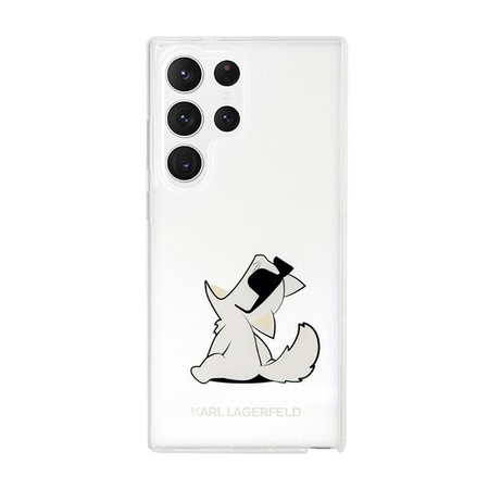 Karl Lagerfeld Choupette Fun - Samsung Galaxy S23 Ultra Case (transparent)