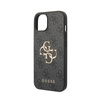 Guess 4G Big Metal Logo - iPhone 15 tok (szürke)