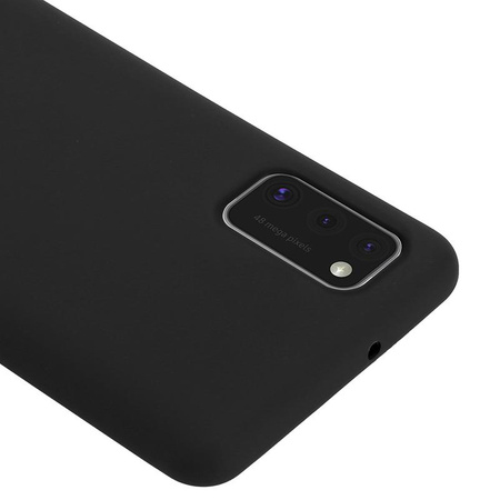 Crong Color Cover - Étui Samsung Galaxy A41 (noir)