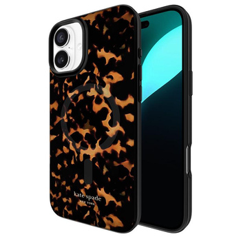 Kate Spade New York Protective MagSafe - Hülle für iPhone 16 Plus (Tortoise)