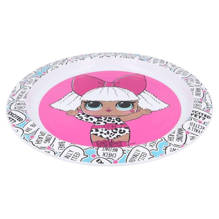 LOL Surprise - Mikrohullámú sütőben használható desszert tányér