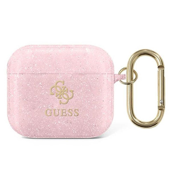 Guess 4G Glitter - Airpods 3 Case (pink)