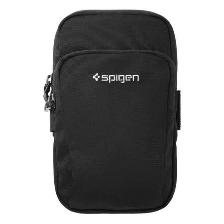 Spigen A702 Dynamic Shield Armband - Hülle / Sportarmband für Smartphones bis zu 6.9" (Schwarz)