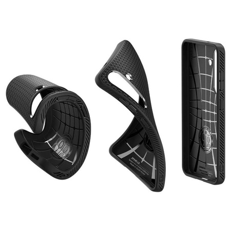 Spigen Liquid Air - Etui pour Samsung Galaxy S25 (Noir mat)