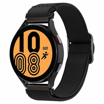 Spigen Fit Lite Band - řemínek pro Samsung Galaxy Watch 4 / 5 / 5 Pro / 6 (černý)