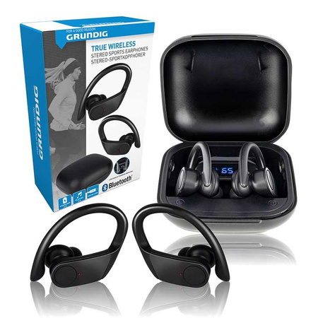 Grundig - Casque de sport sans fil Bluetooth TWS