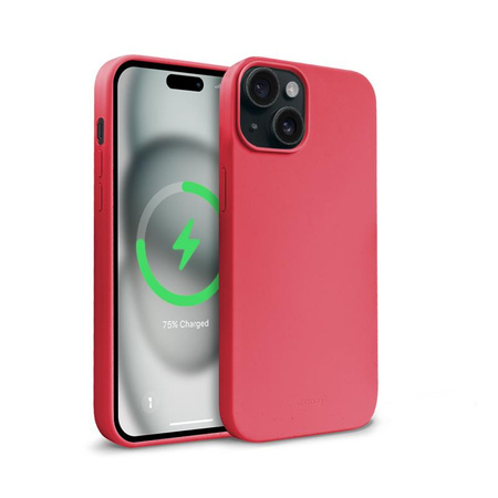 Crong Color Cover Magnetic - iPhone 15 MagSafe Case (rose)