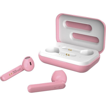 Trust Primo Touch - bezdrátová sluchátka Bluetooth (růžová)