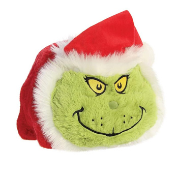 Grinch - Plüschfigur / Kissen Grinch im Weihnachtsmannkostüm 25 cm aus der Spudsters Kollektion
