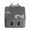 Cellularline Multipower 2 - Power charger 2x USB-A 12W + 12W (black)